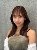 韓国風レイヤー/ミディアムくびれ