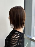 切りっぱなしボブ
