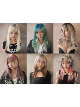 カット×絶妙なカラーで伸ばしかけでもイメチェン×可愛いStyle[原宿/表参道/ブリーチ/ハイライト/学割U24]