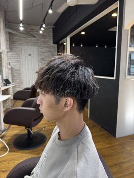 アウラ 近鉄八尾駅前店(Aura) #八尾メンズ　#メンズマッシュ　#波打ちマッシュ