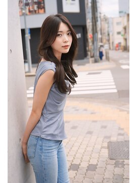 クム(kumu) 【kumu】ロングレイヤー/顔周りカット/栄/名古屋