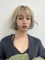 バサ 江古田店(BASSA)&nbsp;ハイトーンボブ/デザインカラー/エンドカラー