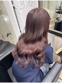 ダブルカラーレイヤーカット韓国ハイライトケアブリーチ
