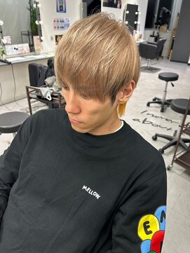 メンズサロン キング 梅田店(Men’s salon K!ng) 波巻きツイストスパイラルパーマ/フェザーパーマ/眉毛/メンズ