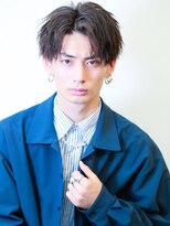 センターパートツイストスパイラル