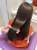 ハピネス 河原町店(Happiness)&nbsp;髪質改善 レイヤーカット ワンカール ブリーチなし 春カラー