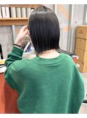 ミディアムストレート /ニュアンスカラー/髪質改善/縮毛矯正