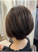 キレイめショートボブ