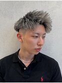 パイルツイスト×ホワイトハイライト