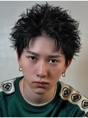 スパイキーランダムショート　梅田