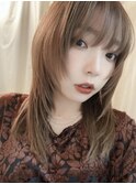 【macana指名】レイヤーカットケアブリーチベージュ登戸