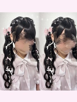 ヘアセット専門店 ナゴミ 池袋店(nagomi) 編み込みツイン