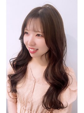 イース シー(ece.sie) Aラインロング×ナチュラルブラウン