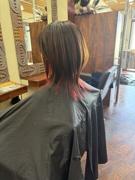 ラルム(LaRmE) 大人女性に響くウルフカット【40代、50代】