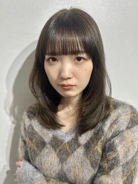 エル セルカ 高田馬場(el CERCA) オリーブグレージュ×ナチュラルレイヤー