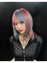 ヌル 神宮前店(Null)&nbsp;セクションカラー/ケアブリーチ/ブリーチカラー/神宮前/表参道