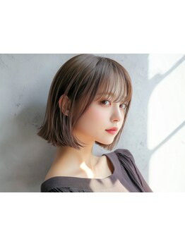 髪質に合わせて薬剤を選定。ダメージレスにこだわり、扱いやすい髪質に。あなたのなりたいを叶えます！