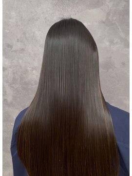 髪質改善ストレート！