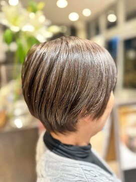 スガミ(SUGAMI) 白髪ぼかしショート