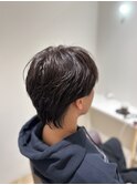 メンズ毛流れパーマ【二村】