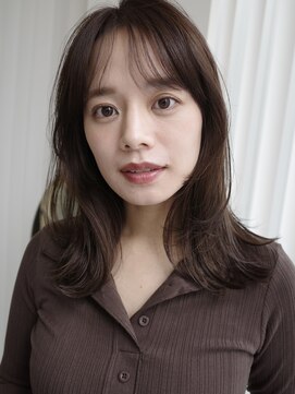 ヌヌ 渋谷 原宿 明治神宮前(nunu) レイヤーカットウルフカットボブグレージュオリーブべージュ