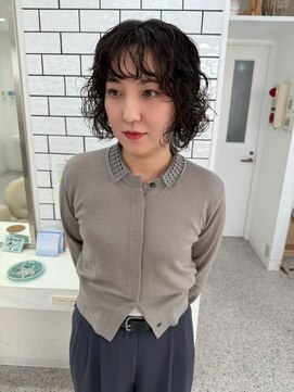 ロマーリ(LOMARLIE) 黒髪パーマ20代30代40代ボブパーマラフウェーブニュアンスパーマ