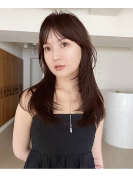 フォト 新宿三丁目(foto) 大人ガーリー/似合わせカット/ミディアムレイヤーカット/新宿