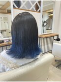 透明感ブルーカラー