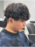 シャドウパーマ/メンズカット/波巻きパーマ/ツイスパ