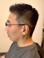 エムエイチザバーバー 本町(MH THE BARBER)&nbsp;清潔感アップバングショート【北浜・堺筋本町・淀屋橋】