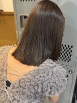 スタンド バイ ヘアー アンド コーヒー 恵比寿(STAND By HAIR ＆ Coffee)&nbsp;グレージュ/透明感カラー/ブリーチなし