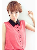 リリアン 表参道(relian)&nbsp;☆★　pinkベージュ　×　 耳掛けレイヤー★　☆