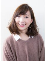 ダアッカ(da acca) 大人かわいい☆無造作カール＆小顔見せ丸みセミディ