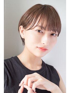 ヘアサロン ガリカ 表参道(hair salon Gallica) 大人かわいい 耳掛け ショート