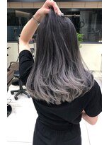 トルネード(TORNADO)&nbsp;シルバーグレーハイライトバレイヤージュ