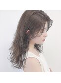 リラックスウェーブ＿セミロング＿000683