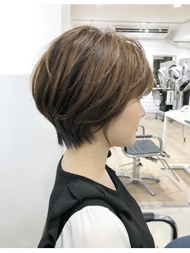 オウル(Owll) 【Owll】大人かわいい丸みのあるショートスタイル