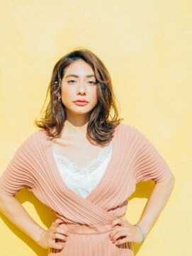 プランタンバイフラミューム 茅ヶ崎店(PRINTEMPS by flammeum) ウルフレイヤーミディスタイル【茅ヶ崎】