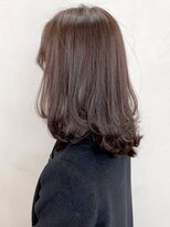 アルバム 銀座(ALBUM GINZA)&nbsp;レイヤーブルー_ローライトスリークボブ厚めバング_ba288133