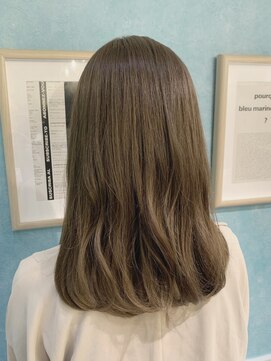 ロンドフルール 大宮東口(Lond fleur) 【カラーリスト　林　飛夕也】オリーブベージュ♪