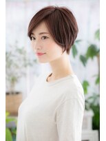 ミック ヘアアンドビューティー 大山店(miq  Hair&Beauty)&nbsp;前下がりで美人顔…セシルカットショートウルフb