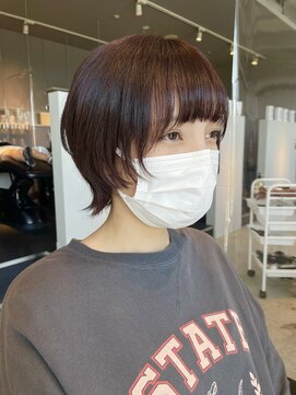ヘアーエスクールシーユー 枚方T-SITE店(hair S.COEUR×Cu) ショートウルフ