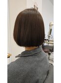 ボリュームで肩上ボブ