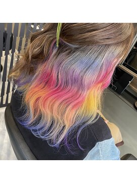 エテルノ ルーチェ ドゥエ(eterno luce due) ハイライト×インナーカラー(矢巾)