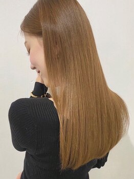 エキップクーラージュグランの写真/髪質改善トリートメント付き☆自然なストレートでパサつきも広がりも気にならない！自信の持てる美髪へ♪