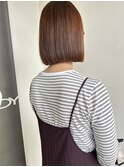 切りっぱなしボブ