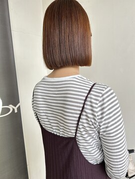 シャンプー ボーイ 宮崎柳丸店(SHAMPOO BOY) 切りっぱなしボブ