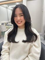 ロンド マーレ 天神大名店(Lond mare) ピンクブラウン/暖色カラー/カシスピンク/韓国ヘア/顔周りカット