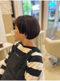 マッシュショートボブ