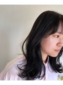 黒髪くびれヘア